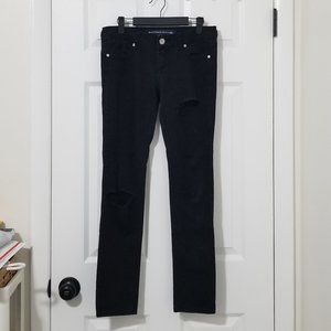 Almost Famous Premium distressed jeans size 9